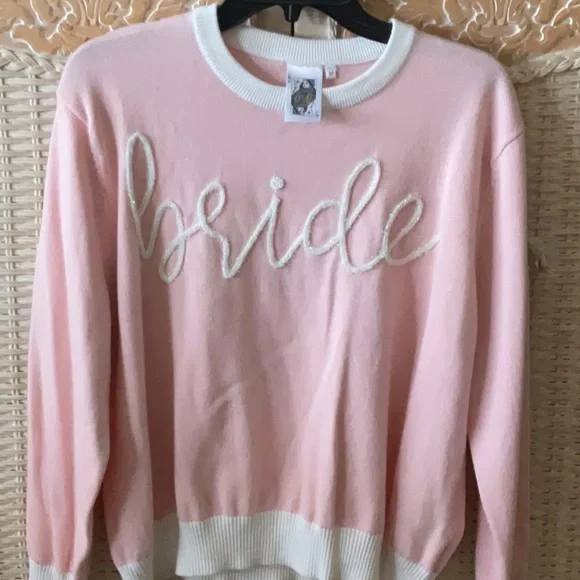 Queen of sparkles bride sweater EUC - Picture 5 of 11